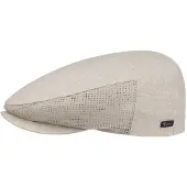 Lipodo Mesh Linnen Flat Cap by