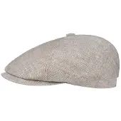 Stetson Brooklin Pet Met Klep By Stetson beige | Maat: M (56-57 cm)