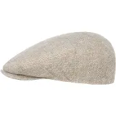 Stetson Woodfield Linen Flat Cap by