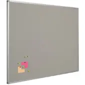 Smit Visual Prikbord bulletin 16mm grijs - 120x180 cm