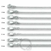 GLAMS ketting gourmet 1,8 mm - Zilver