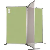 Smit Visual Scheidingswand dubbelzijdig - Prikbord - 140x80 cm