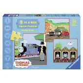 Ravensburger puzzel Thomas & Friends. Ready to go - Drie puzzels - 49 stukjes - kinderpuzzel