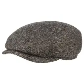Stetson Belfast Classic Wool Flat Cap by