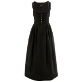 Stockerpoint Dirndl Dames, lang met rand