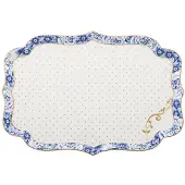 Pip studio Serveerschaal Royal White 40 x 28,5 cm
