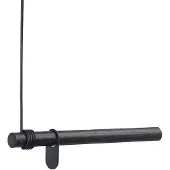 Lind DNA Kapstok Wall Swing Oak Black Leather Cord Black