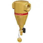 Flamco Clean vuilafscheider verticaal 22mm knel