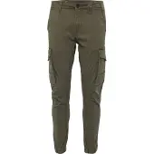 Jack & Jones Cargobroek 'JJIPaul JJFlake' donkergroen