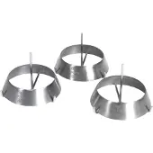 Big Green Egg grillringen ø 7,5 cm rvs 3-delig