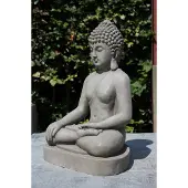 StonE'lite - Boeddha zit L Fiberclay