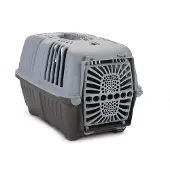 Beeztees Pratiko - Reismand - Grijs/Ivoor - 48x31x33 cm
