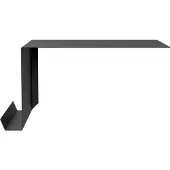 Nichba-Design Nachtkastje Left Zwart - Nachtkastjes Staal Black - 400107BL