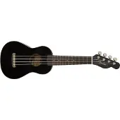 Fender Venice Soprano Ukulele Black