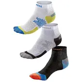 Chiemsee Sportsokken turquoise / koraal / zwart / wit
