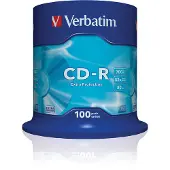 Verbatim CD-R discs | spindel | 700MB / 80 min. | 100 stuks