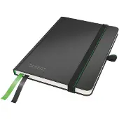 Leitz 44800095 Notitieboek Gelinieerd Zwart Aantal paginas: 80 DIN A6