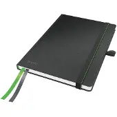 Leitz 44780095 Notitieboek Gelinieerd Zwart Aantal paginas: 80 DIN A5
