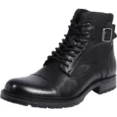 Jack & Jones Veterboots 'Albany' zwart