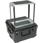 SKB 3i-22221210U Fly Rack 19 inch flightcase 10U, ondiep