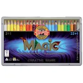 Koh-I-Noor Creative Sense Magic Jumbo Kleurpotloden Set - 23 Kleuren en 1 Magic Blender