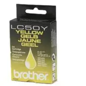 Brother LC-50Y inkt cartridge geel (origineel)