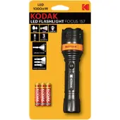 Kodak LED Focus 157 zaklamp 1000mW Bk + 3x AAA batterij