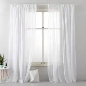NOUS vitrage gordijn kant en klaar Vitrage gordijn kant en klaar Turijn (per stuk) (150 x 315 cm)* (150 x 315 cm)*