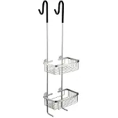 Best design Ophangrek Rome Geborsteld RVS (doucheregaal)