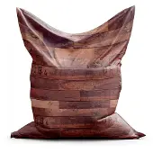 Design Zitzak Parket Small - Bruin