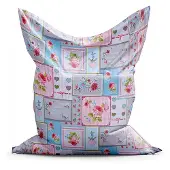 Design Zitzak Roos Small - Roze/Blauw