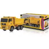 Jamara bestuurbare kiepwagen MAN - Realistisch motorgeluid - 1:20