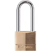 Masterlock 40mm - 51mm shackle, 6mm diam. - double locking - 4-pin cylinder - 140EURDLH