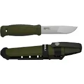 Morakniv Kansbol 12645 bushcraftmes met multimount-schede, groen