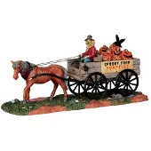 Lemax Pumpkin wagon