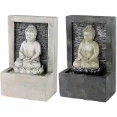 Lumineo Fontein Poly Boeddha 9x10x23.5cm Binnen Verschillende verschillende Lumineo
