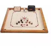 Ubergames Carrom, ECO hardhout, Officiële wedstrijdmaat-Carrom Spel