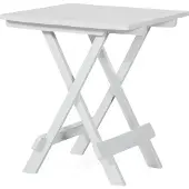 IPAE Progarden Tuintafel | | 44 x 44 x 50 cm (Inklapbaar, Wit)