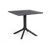 Nardi - Clip Tuintafel 80x80 - Grijs