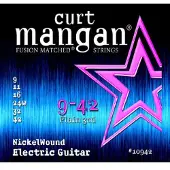 Curt mangan Nickel Wound 9-42 snarenset voor elektrische gitaar
