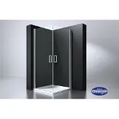 Best design Douchecabine erico vierkant met twee deuren 90x90x192 cm 6mm veiligheidsglas
