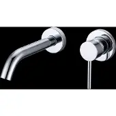 Best design Wastafelkraan otto inbouw wandmodel chroom