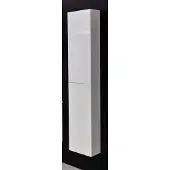 Best design Kolomkast blanco greeploos 180x35x30 cm hoogglans wit