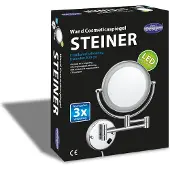 Best design Cosmeticaspiegel Steiner Chroom met LED (20 cm)