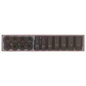 Teng Tools Slagdoppenset TTX4 tray 3/4" 19-36mm 15 delig
