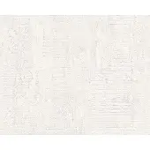 AS-Creation Vliesbehang 94426-4 Best of Wood'n Stone 2 pleister wit