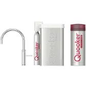 Quooker Cube Fusion Round Chroom met Pro3-VAQ Boiler