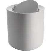 Alessi Birillo prullenbak 21x18,5 cm Wit