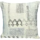 Pomax Witte Pomax Spiritual Niya Kussen Katoen Naturel - 45 x 45 cm