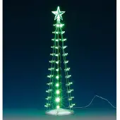 Lemax Light Silhouette Tree Green 4.5v Adapt